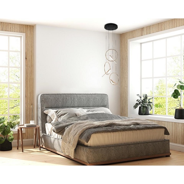 Lampa wisząca BIRD DISC złota - Moosee